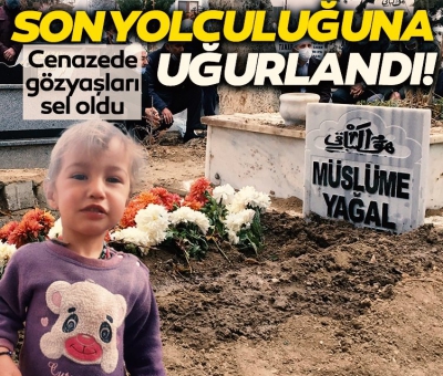Türkiye'yi yasa boğan Müslüme Yağal son yolculuğuna uğurlandı! Gözyaşları sel oldu.