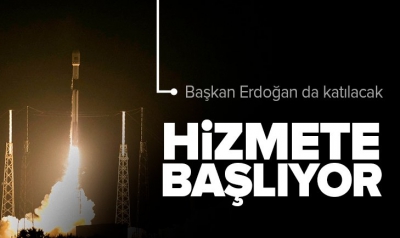 Türksat 5A haberleşme uydusu Başkan Erdoğan'ın katılımıyla bugün hizmete başlayacak