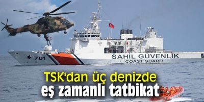 Üç denizde eş zamanlı düzenlenen en büyük tatbikat: 131 gemi, 57 uçak ve 33 helikopter...