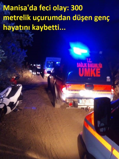 Uçurumdan Düşen Genç Hayatını Kaybetti