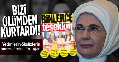 Ukraynalı çocuklardan yüreklere dokunan Emine Erdoğan sözleri: Bizi ölümden kurtardı