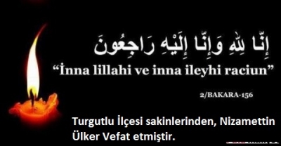 ÜLKER AİLESİ'NİN ACI GÜNÜ