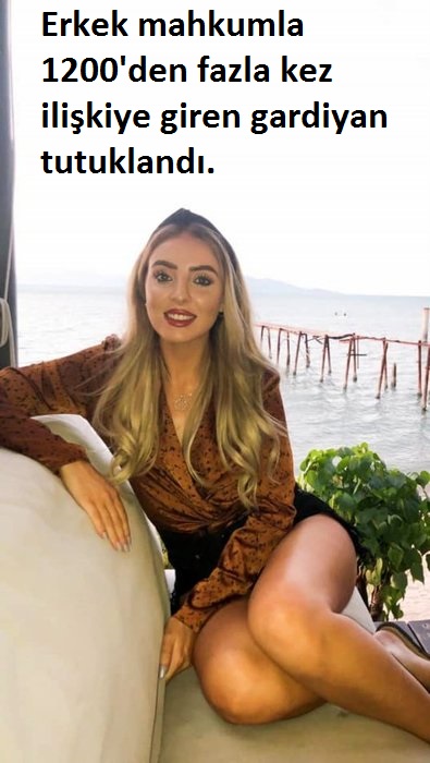 Ülkeyi karıştırdı! Kadın gardiyan erkek mahkumla ilişki yaşamaktan tutuklandı..