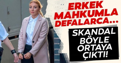 Erkek mahkumla 1200'den fazla kez ilişkiye giren gardiyan tutuklandı.