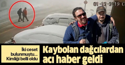 Uludağ'da bulunan cesetlerden birinin Efe Sarp'a ait olduğu belirlendi.