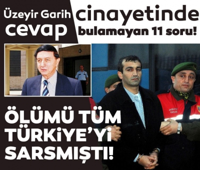 Üzeyir Garih cinayeti! Zaman aşımına 4 ay kaldı hala çözülemedi