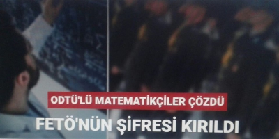 Uzman matematikçiler 2 yıl sonra çözdü! FETÖ'nün şifresi kırıldı.