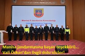 Vali Özkan’dan Jandarmaya övgü: Suç oluşmadan önleniyor