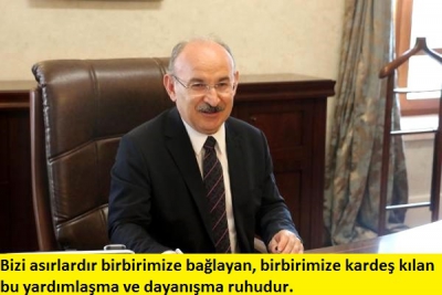 Vali Yaşar Karadeniz’in Kurban Bayramı Mesajı