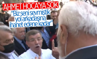 Vatandaşlardan Ahmet Davutoğlu'nu Kayseri'de köşeye sıkıştıran sözler! 