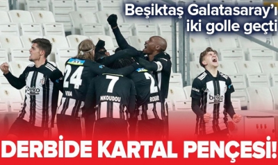 Vodafone Park'taki dev derbide gülen Beşiktaş! Liderliğini devam ettirdi