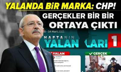 Yalanda bir marka: CHP! İşte CHP'li yetkililerin son günlerde söylediği 5 büyük yalan.
