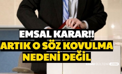 Yargıtay garsonu haklı buldu! 