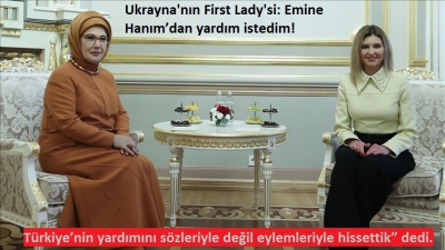 Yelena Zelenskaya: “Türkiye’nin desteğini lafta değil fiilde gördük”