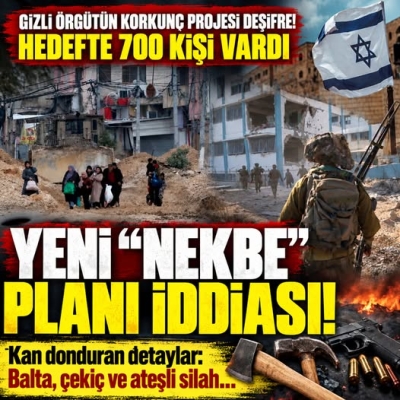 Yeni Nekbe planı mı? İsrailli profesörün gizli terör ağı deşifre oldu! Katliam planı tüyler ürpertti