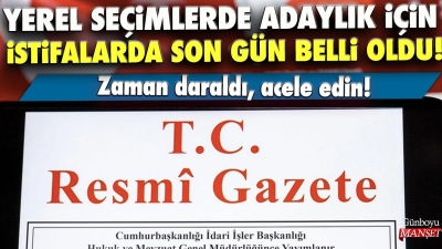 Yerel seçimlerde aday olacaklar dikkat! Son tarih 1 Aralık 2023