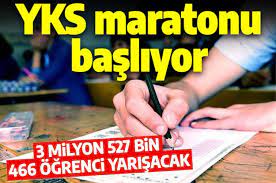 YKS'ye saatler kaldı! 3 milyon 527 bin 466 öğrenci yarışacak