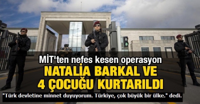 YPG/PKK tarafından zorla tutulan Moldova vatandaşı Natalia Barkal ve 4 çocuğu MİT'in operasyonuyla kurtarıldı!.