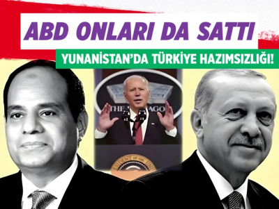 YUNANİSTAN basını ABD'de Joe Biden yönetiminin Türkiye'nin çıkarları için kendilerinden sonra Mısır'ı da sattığını öne sürdü.
