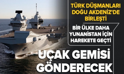 Yunanistan için Doğu Akdeniz'e uçak gemisi gönderecekler! Türk düşmanları Doğu Akdeniz'de birleşti 