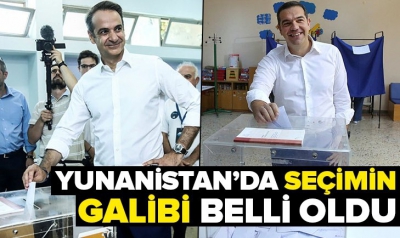 Yunanistan'da Kiriakos Miçotakis seçimleri kazandı.