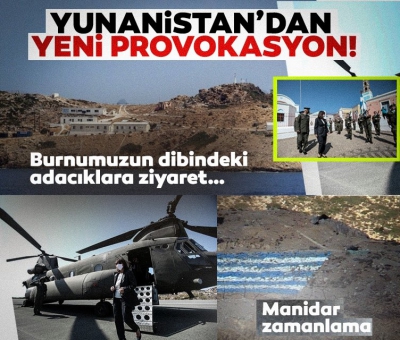 Yunanistan'dan yeni provokasyon: Yunan Cumhurbaşkanı burnumuzun dibindeki adalara geliyor...