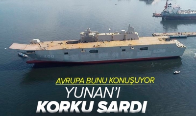 Yunanistan'ın SİHA korkusunu artıracak hamle! TCG Anadolu SİHA'larla donatılacak!