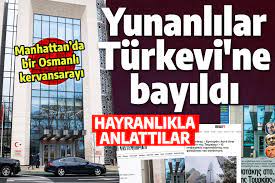 Yunanlılar Türkevi'ne bayıldı! Gizli bir hayranlıkla uzun uzun o binayı anlattılar 