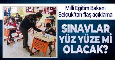 Yüz yüze sınavlar olacak mı? Yazın telafi eğitimi yapılacak mı? Üniversiteler açılacak mı? Milli Eğitim Bakanı Ziya Selçuk açıkladı! 