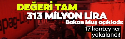 Zehir tacirlerine büyük darbe! Ticaret Bakanı Mehmet Muş duyurdu: Bugüne dek ele geçirilen en yüksek miktar 