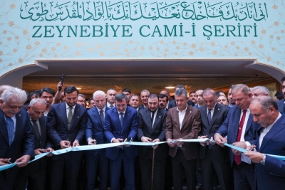 Zeynebiye Camii Küçükçekmece'de açıldı
